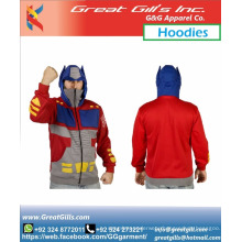 Animated Sublimation Superheros design hoodie with full zipper sale